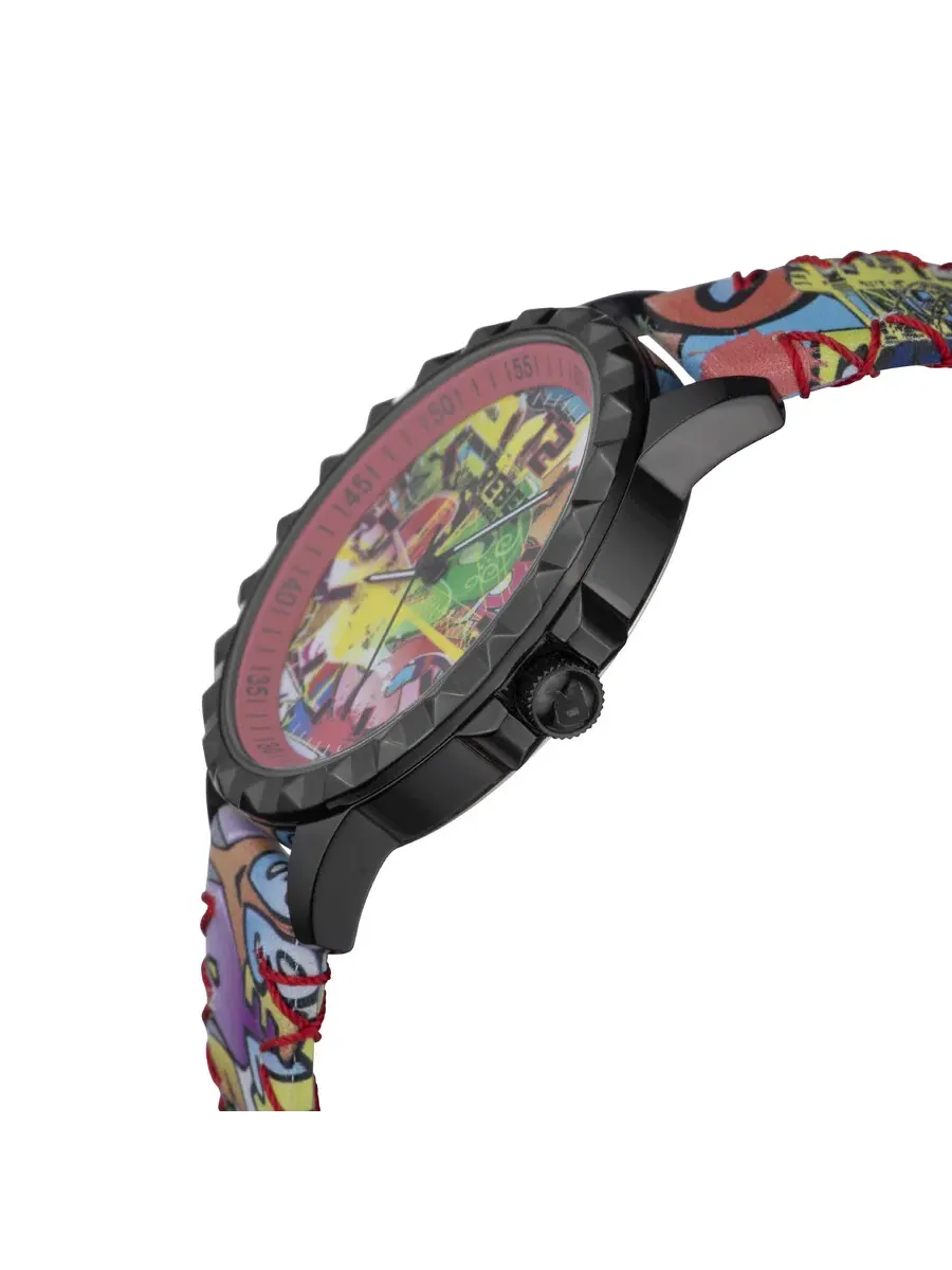 Женские часы Rebel Dumbo Red Dial RB122-6051 — изображение 2 из 3, оттенок черный