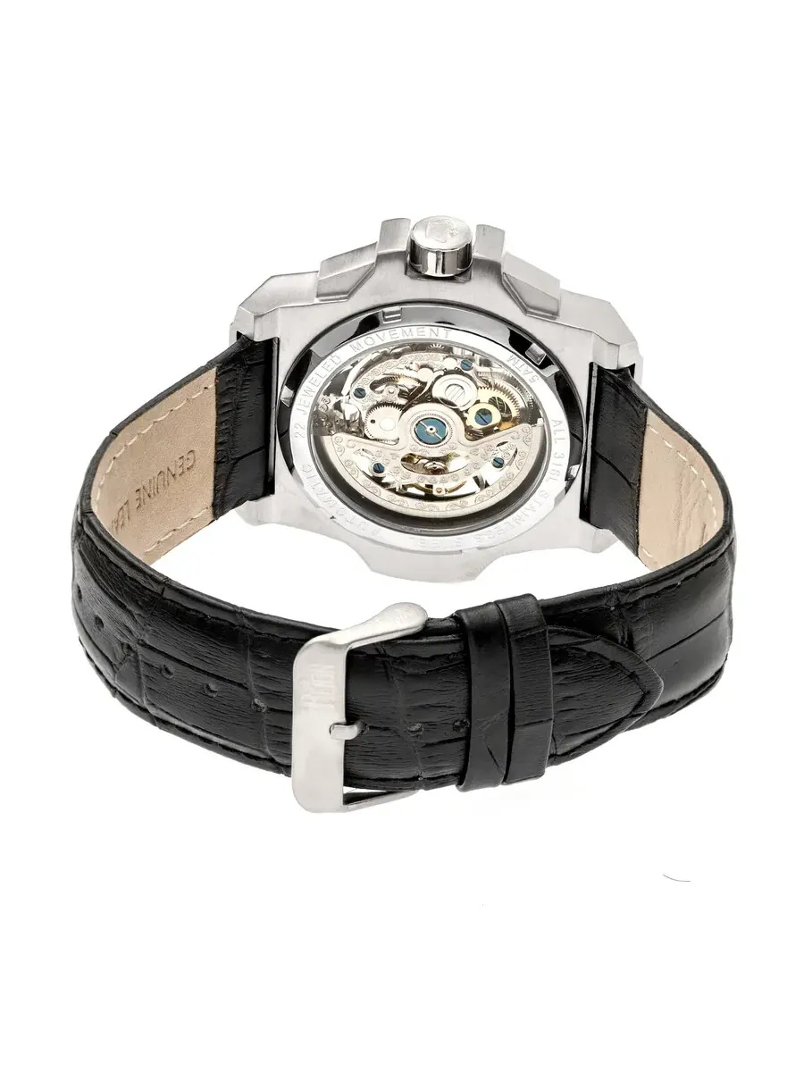 Мужские часы Reign Commodus Automatic с серебристым циферблатом REIRN4001 — изображение 2 из 3, оттенок серебряный