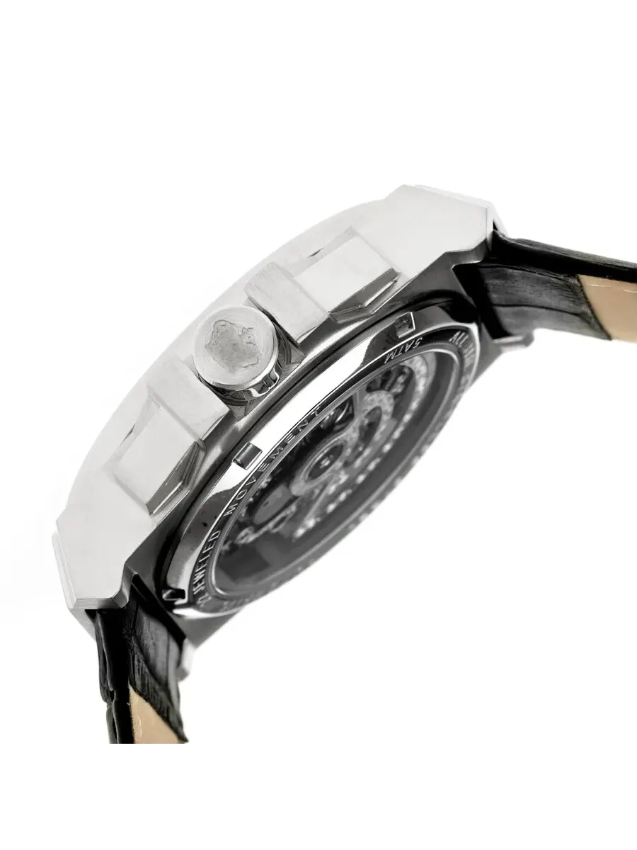 Мужские часы Reign Commodus Automatic с серебристым циферблатом REIRN4001 — изображение 3 из 3, оттенок серебряный