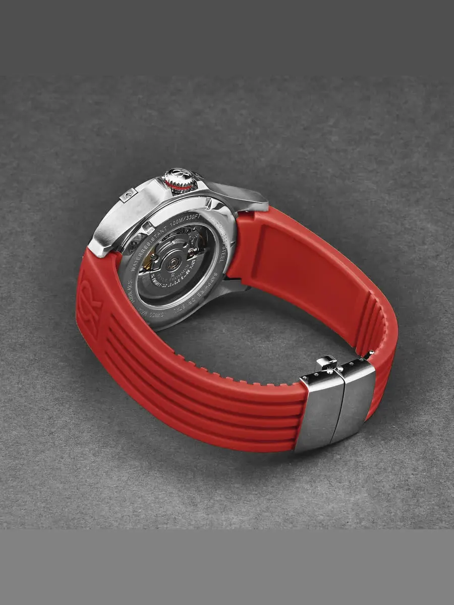 Мужские часы Revue Thommen Air Speed Automatic с черным циферблатом 16070.4636 — изображение 3 из 7, оттенок серебряный