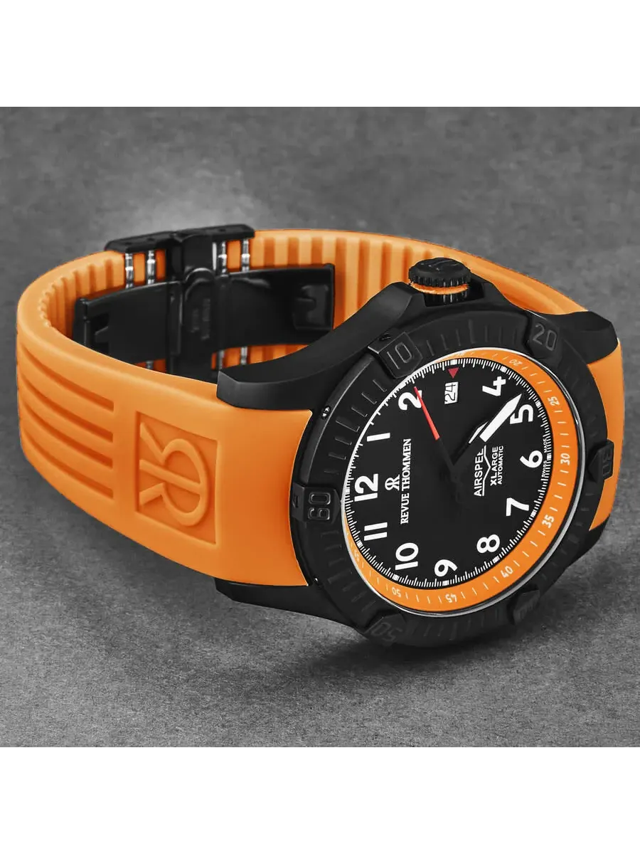 Мужские часы Revue Thommen Air Speed Automatic с черным циферблатом 16070.4779 — изображение 2 из 7, оттенок черный