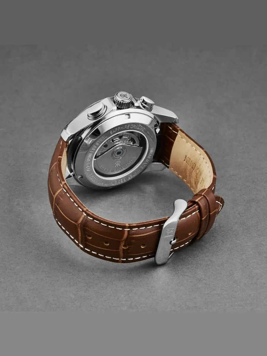 Мужские часы Revue Thommen Air Speed Chronograph Automatic с серебристым циферблатом 16041.6332 — изображение 3 из 4
