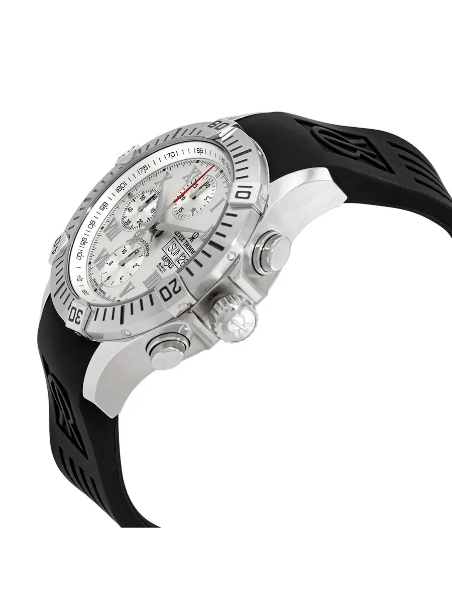 Мужские часы Revue Thommen Air Speed Chronograph Automatic с серебристым циферблатом 16071.6838 — изображение 2 из 3