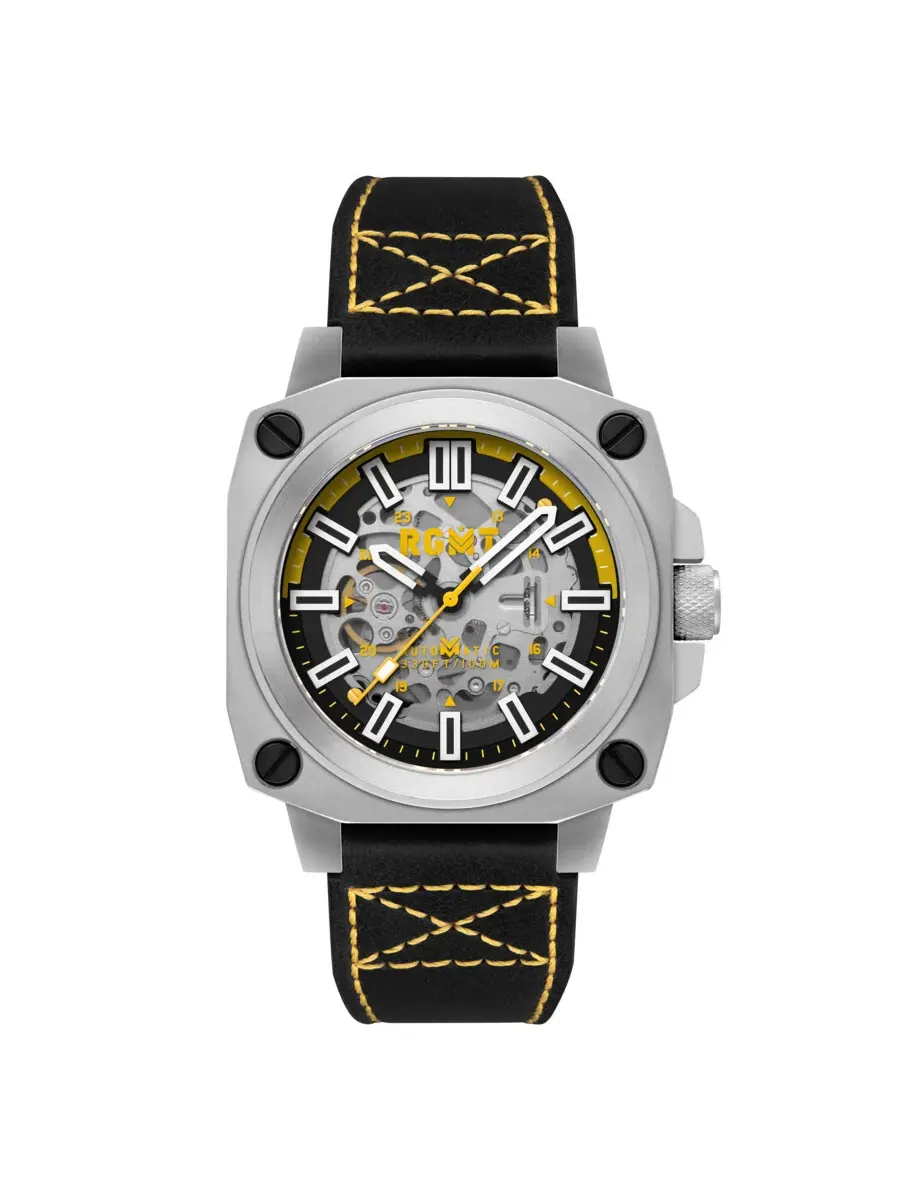 Мужские часы RGMT Altimeter с черным циферблатом RG-8064-03