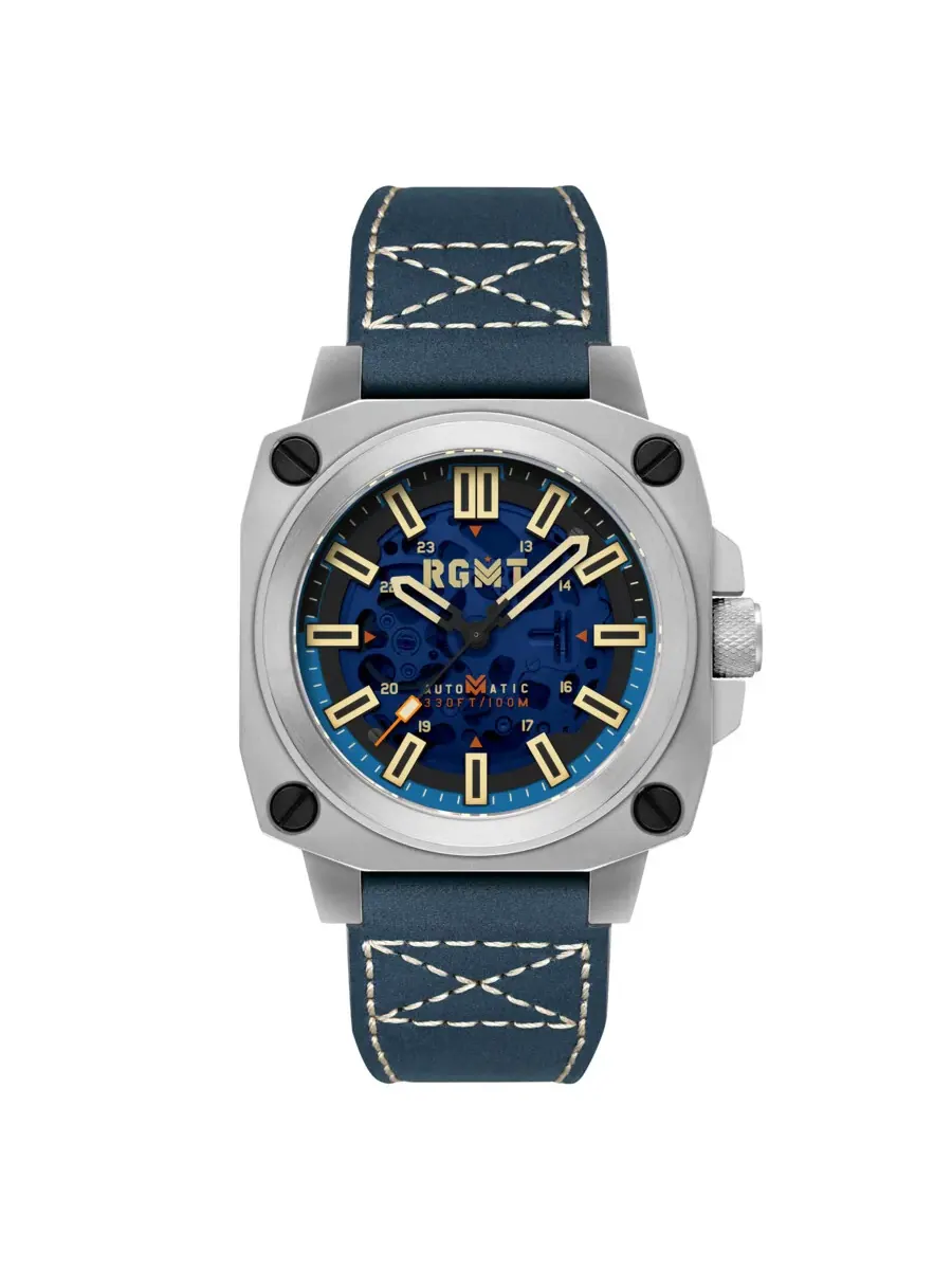 Мужские часы RGMT Altimeter с синим циферблатом RG-8064-01