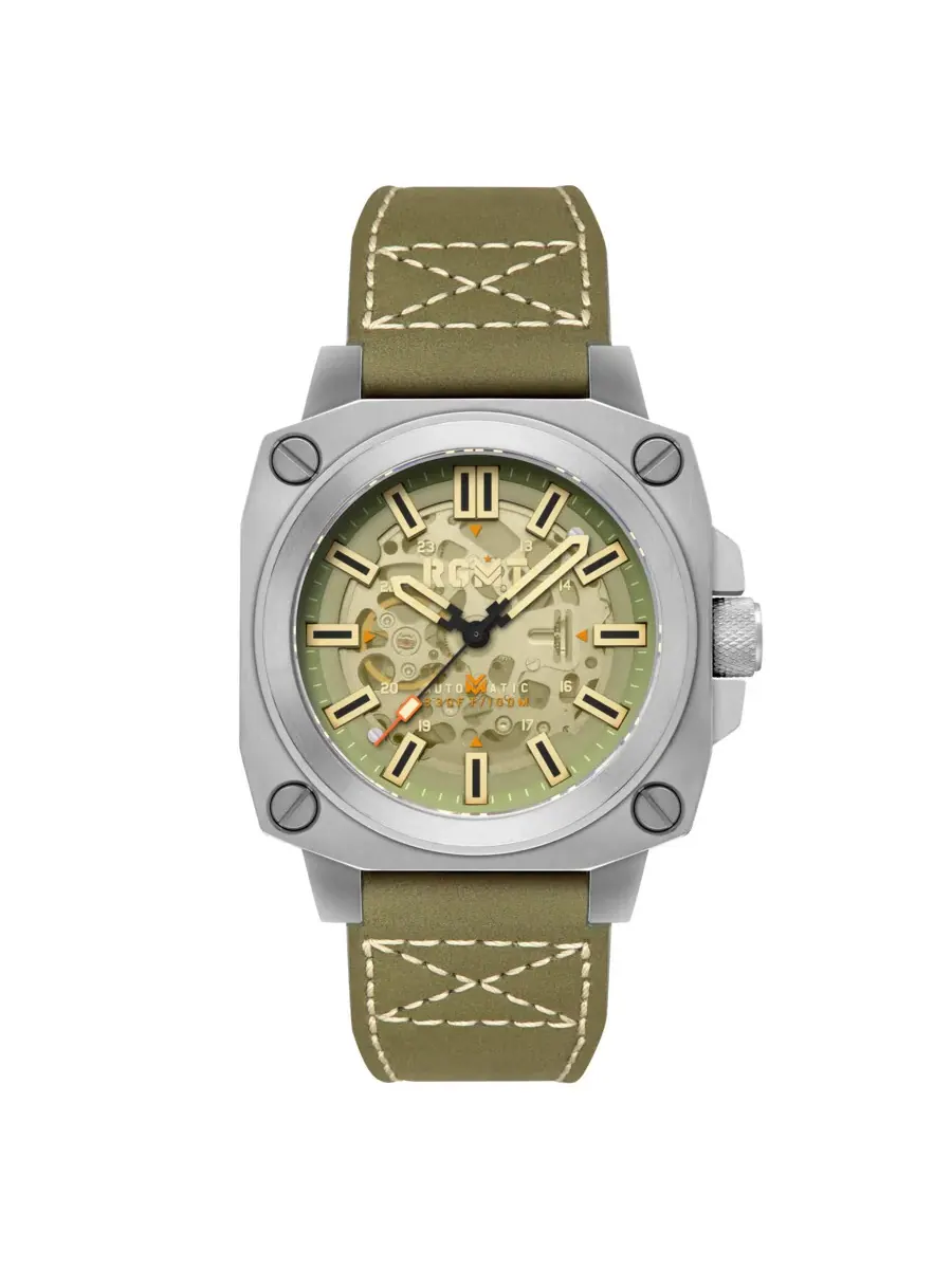 Мужские часы RGMT Altimeter с зеленым циферблатом RG-8064-06