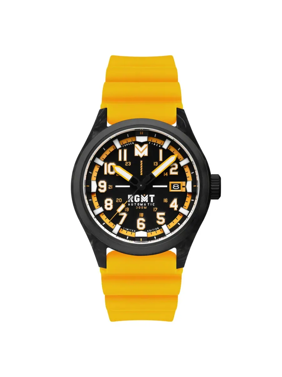 Мужские часы RGMT Defender с автоматическим механизмом и черным циферблатом RG-8069-02 — черный