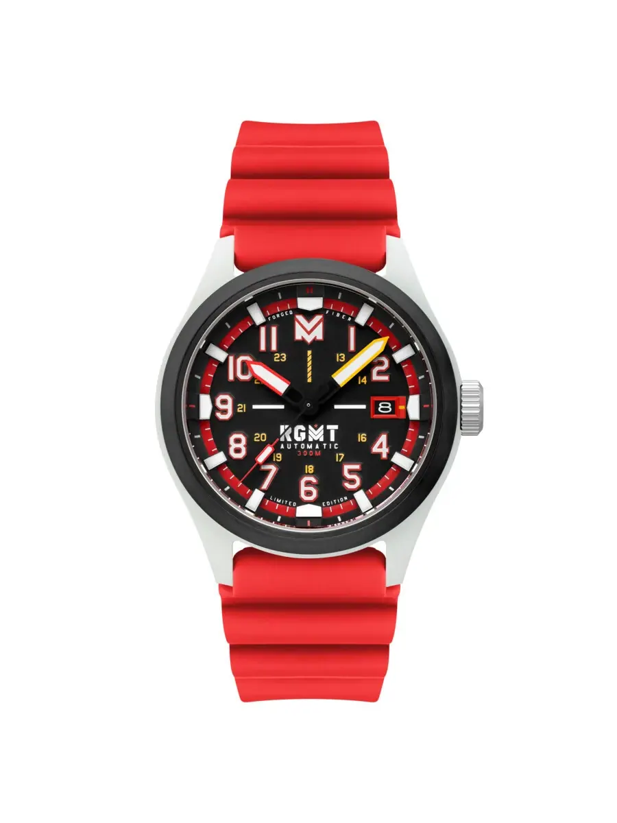 Мужские часы RGMT Defender с автоматическим механизмом и черным циферблатом RG-8069-04 — черный