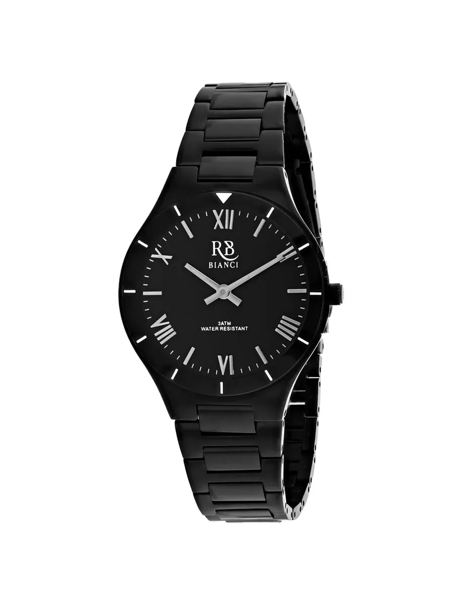 Женские часы Roberto Bianci Eterno Quartz с черным циферблатом RB0410 — черный