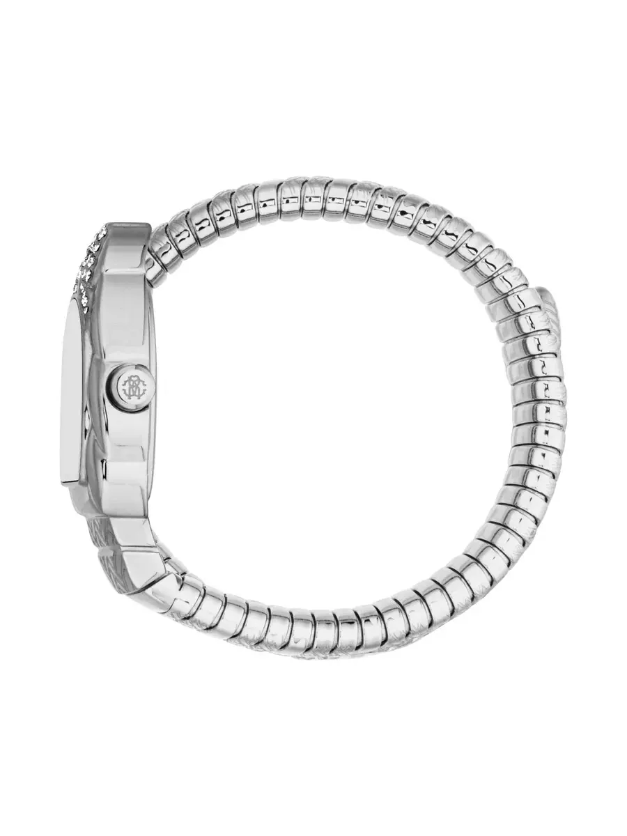 Женские часы Roberto Cavalli Aurora с серебристым циферблатом RC5L133M0015 — изображение 2 из 3, оттенок серебряный