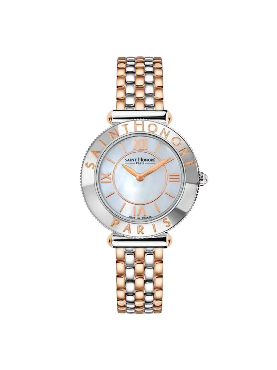 Женские часы Saint Honore Paris Gala Quartz с перламутровым циферблатом GA721192 6BYRR — серебристый
