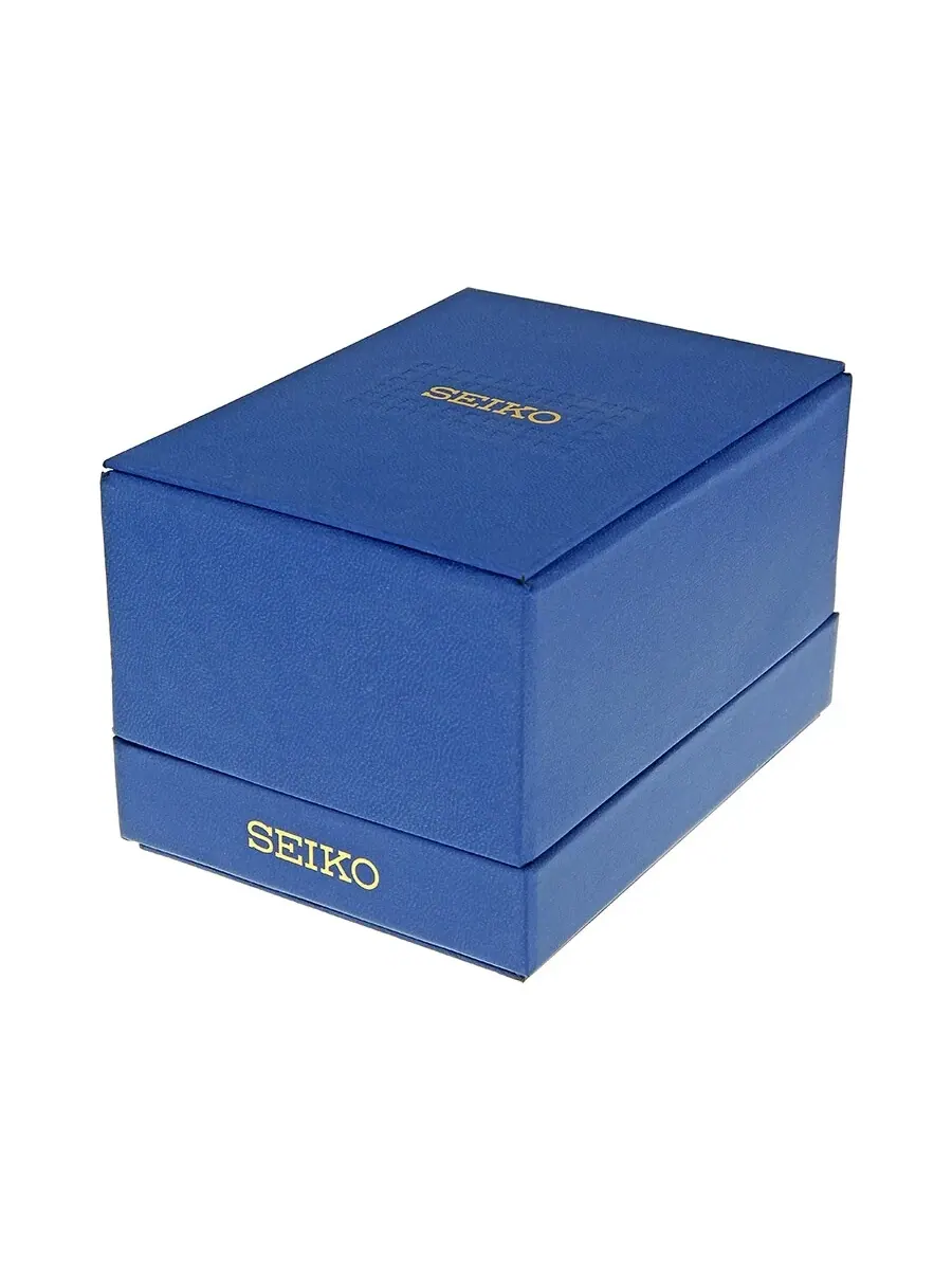 Мужские часы Seiko 5 Automatic с синим циферблатом и корпусом из нержавеющей стали SNXS77 — изображение 4 из 4