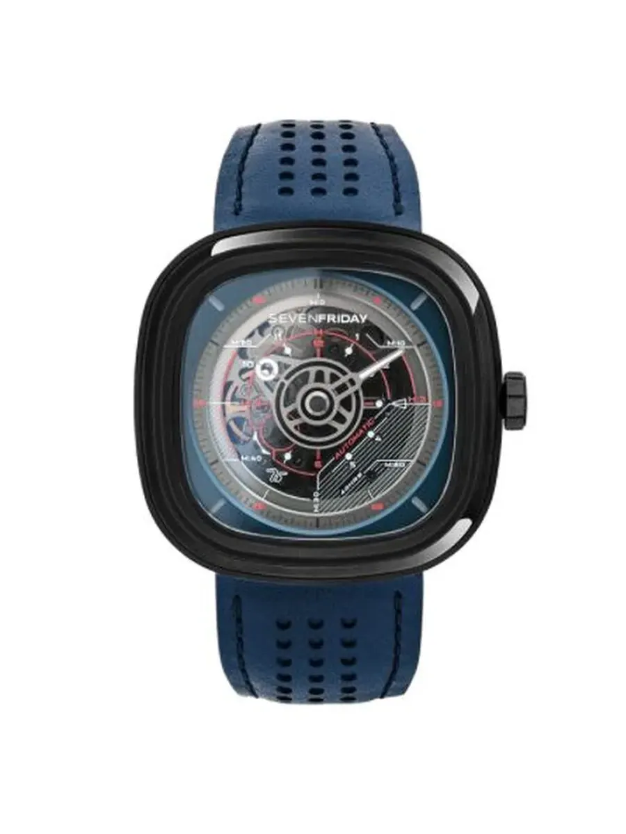 Мужские автоматические часы SevenFriday T3/03 — черный