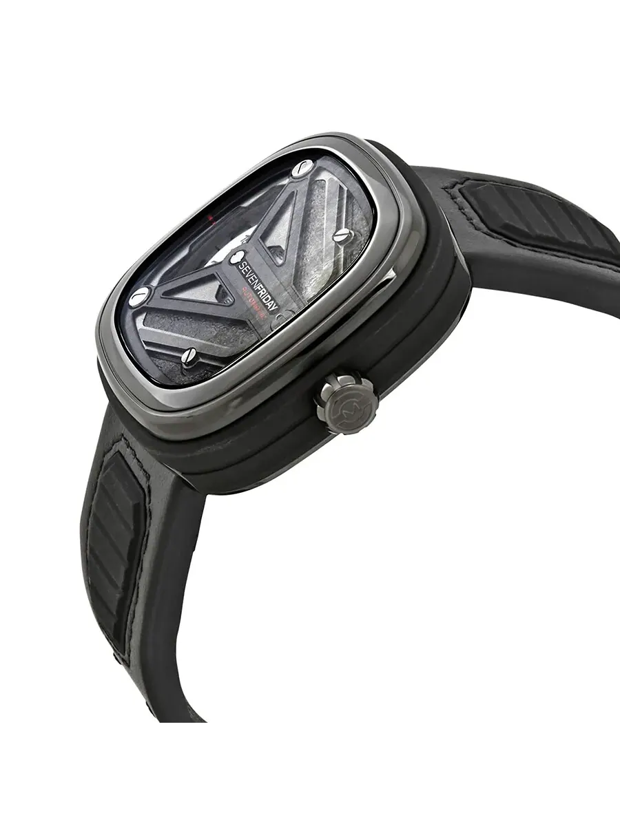 Мужские часы Sevenfriday M-Series с автоматическим механизмом и серым циферблатом M3/01 — изображение 2 из 3, оттенок серый