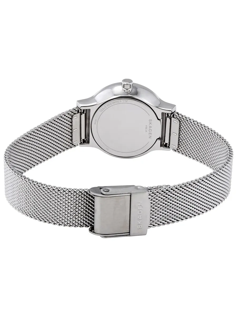 Женские часы Skagen Freja с кварцевым механизмом и серебристым циферблатом SKW2715 — изображение 3 из 3, оттенок серебряный