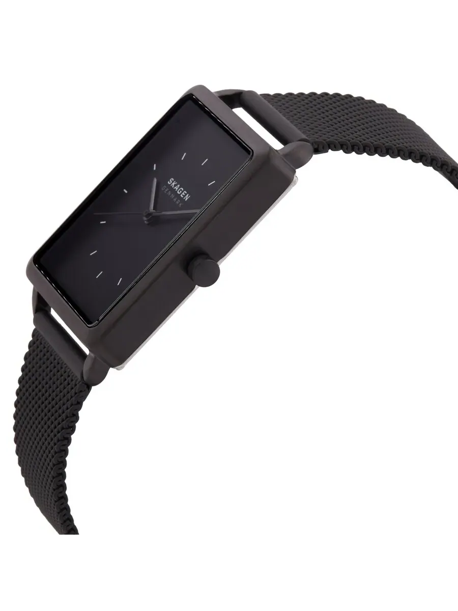 Мужские часы Skagen Hagen с кварцевым механизмом и черным циферблатом SKW6928 — изображение 2 из 3, оттенок черный