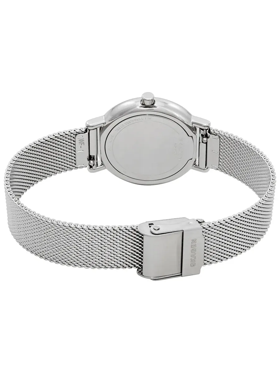 Женские часы Skagen Signatur с белым циферблатом SKW2692 — изображение 3 из 3, оттенок серебряный