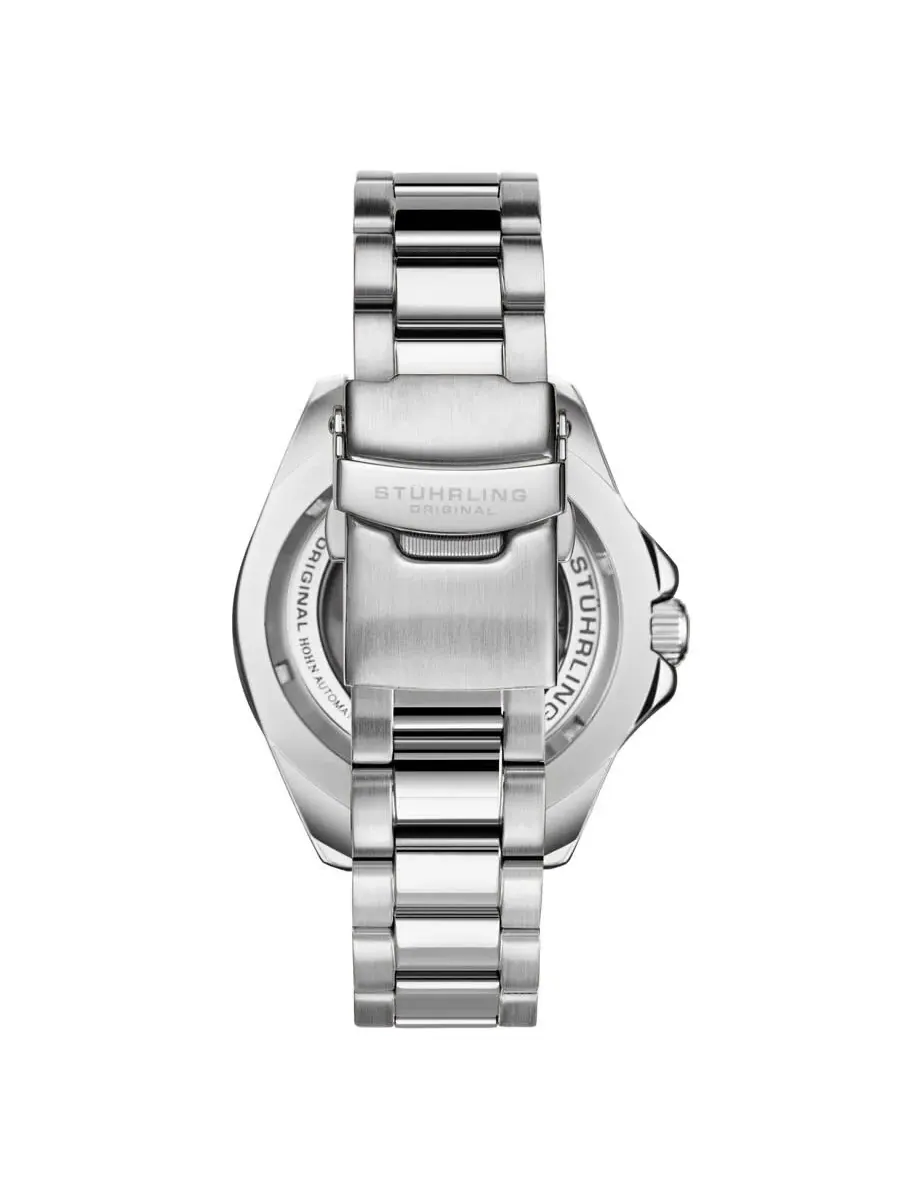 Мужские часы Stuhrling Original Aquadiver Automatic с черным циферблатом M18252 — изображение 2 из 6, оттенок черный