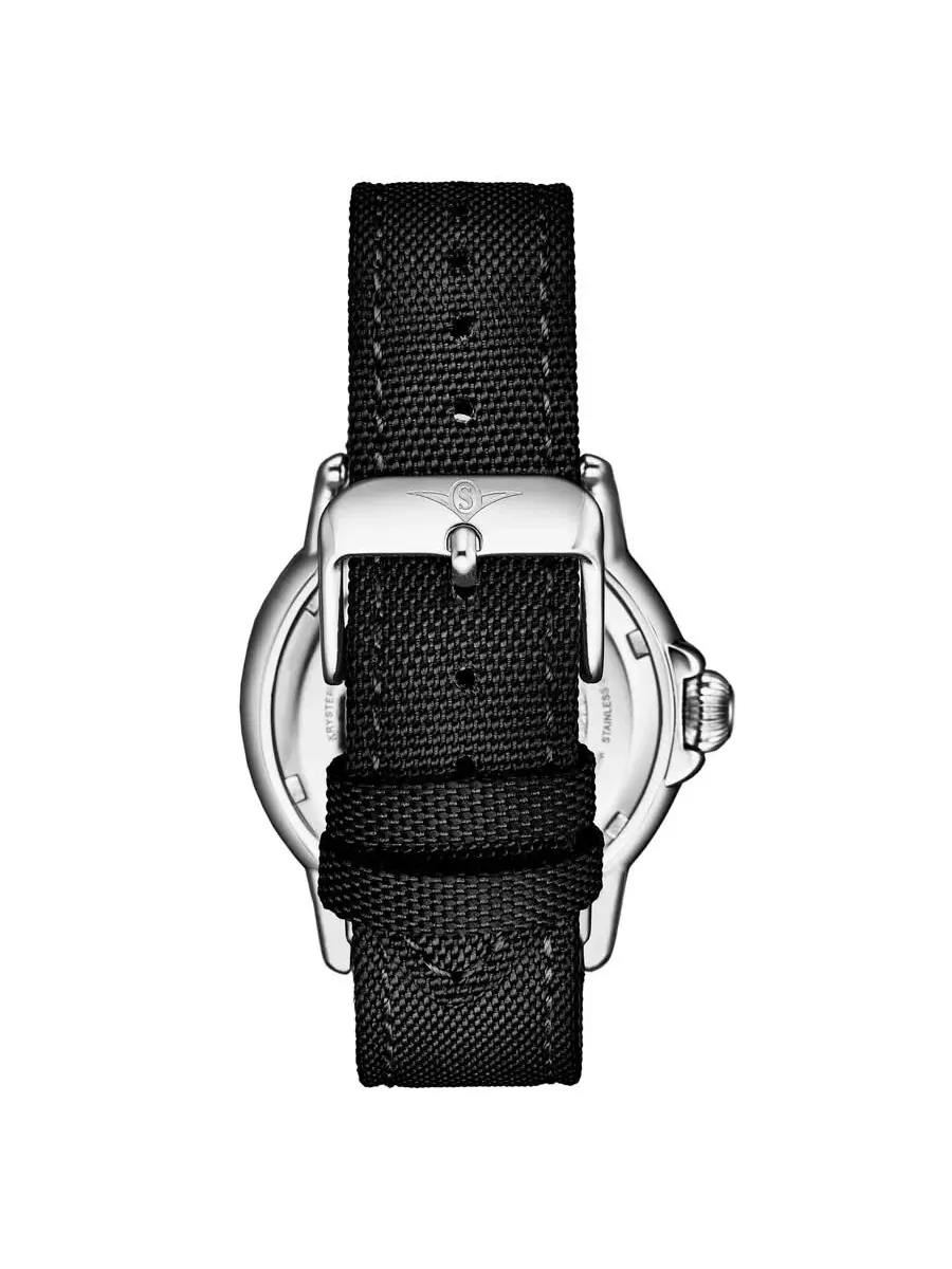 Мужские часы Stuhrling Original Aquadiver Quartz с черным циферблатом M18248 — изображение 2 из 2, оттенок черный