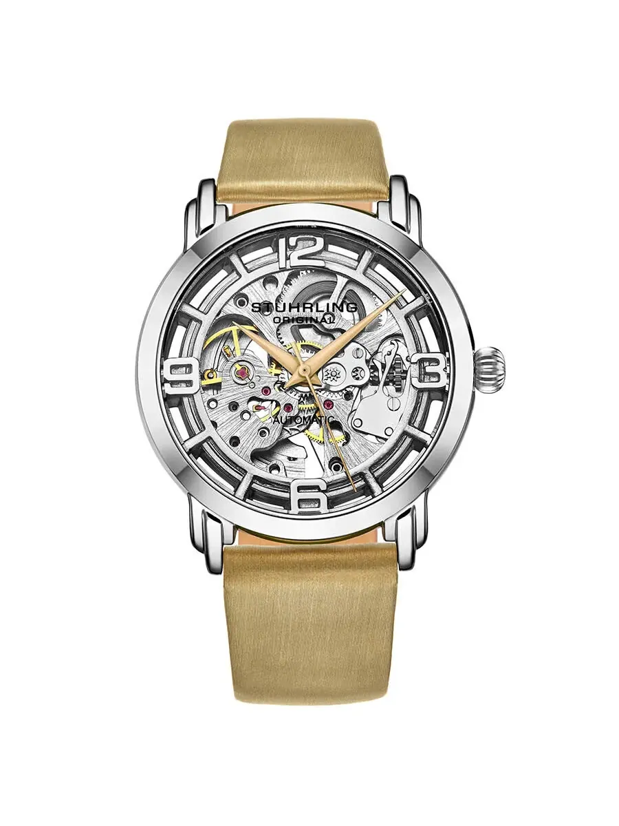 Женские часы Stuhrling Original Legacy Automatic с серебристым циферблатом M13635