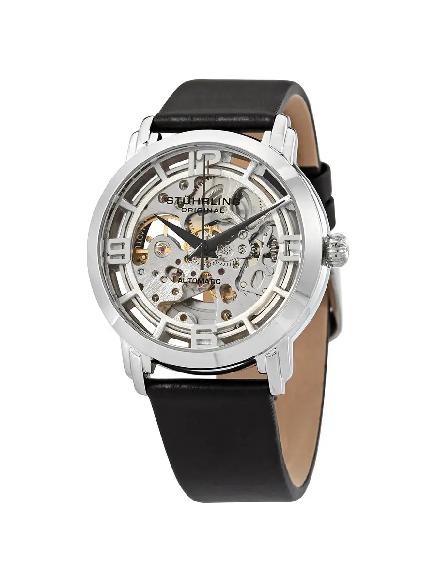 Женские часы Stuhrling Original Legacy Automatic с серебристым циферблатом M13638