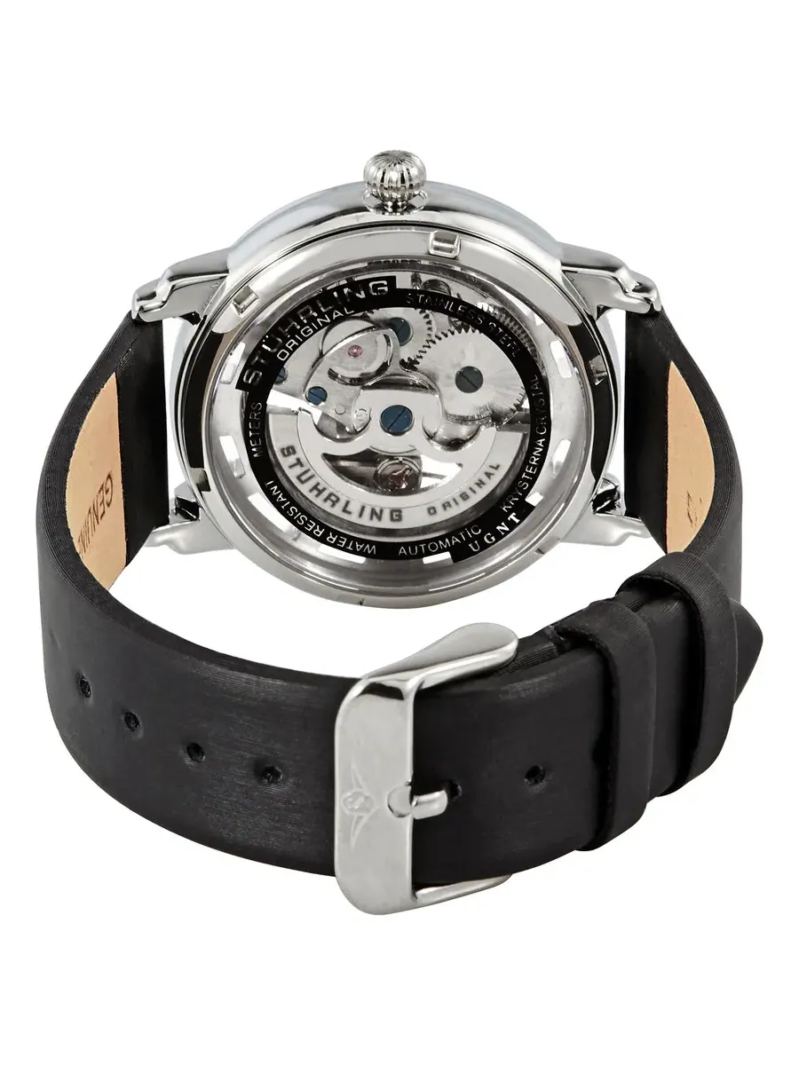 Женские часы Stuhrling Original Legacy Automatic с серебристым циферблатом M13638 — изображение 3 из 3, оттенок серебряный