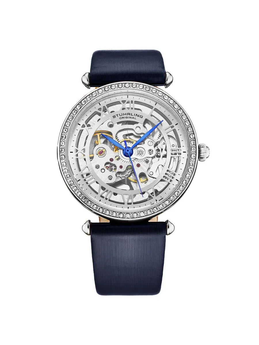 Женские часы Stuhrling Original Legacy Automatic с серебристым циферблатом M17195