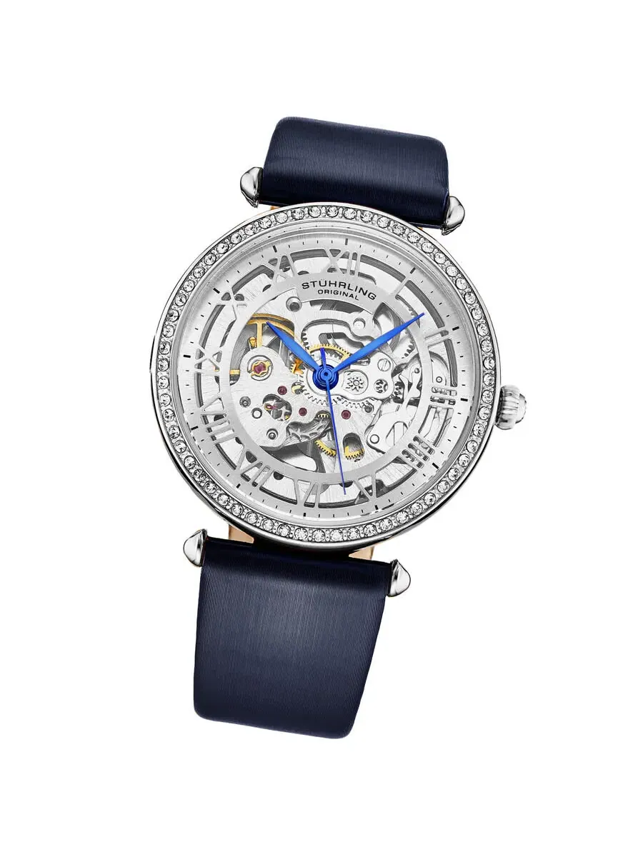 Женские часы Stuhrling Original Legacy Automatic с серебристым циферблатом M17195 — изображение 2 из 4, оттенок серебряный