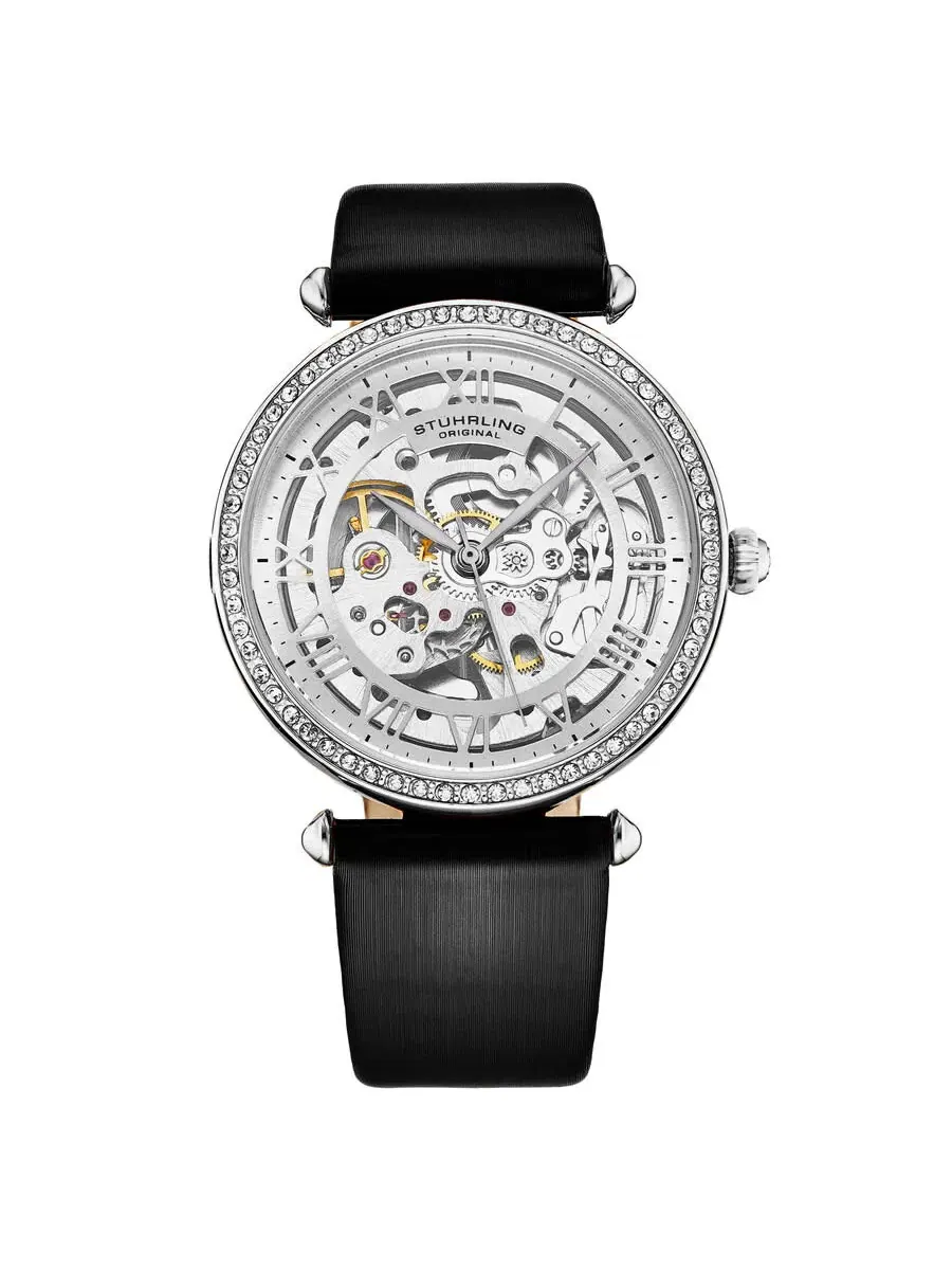 Женские часы Stuhrling Original Legacy Automatic с серебристым циферблатом M17196