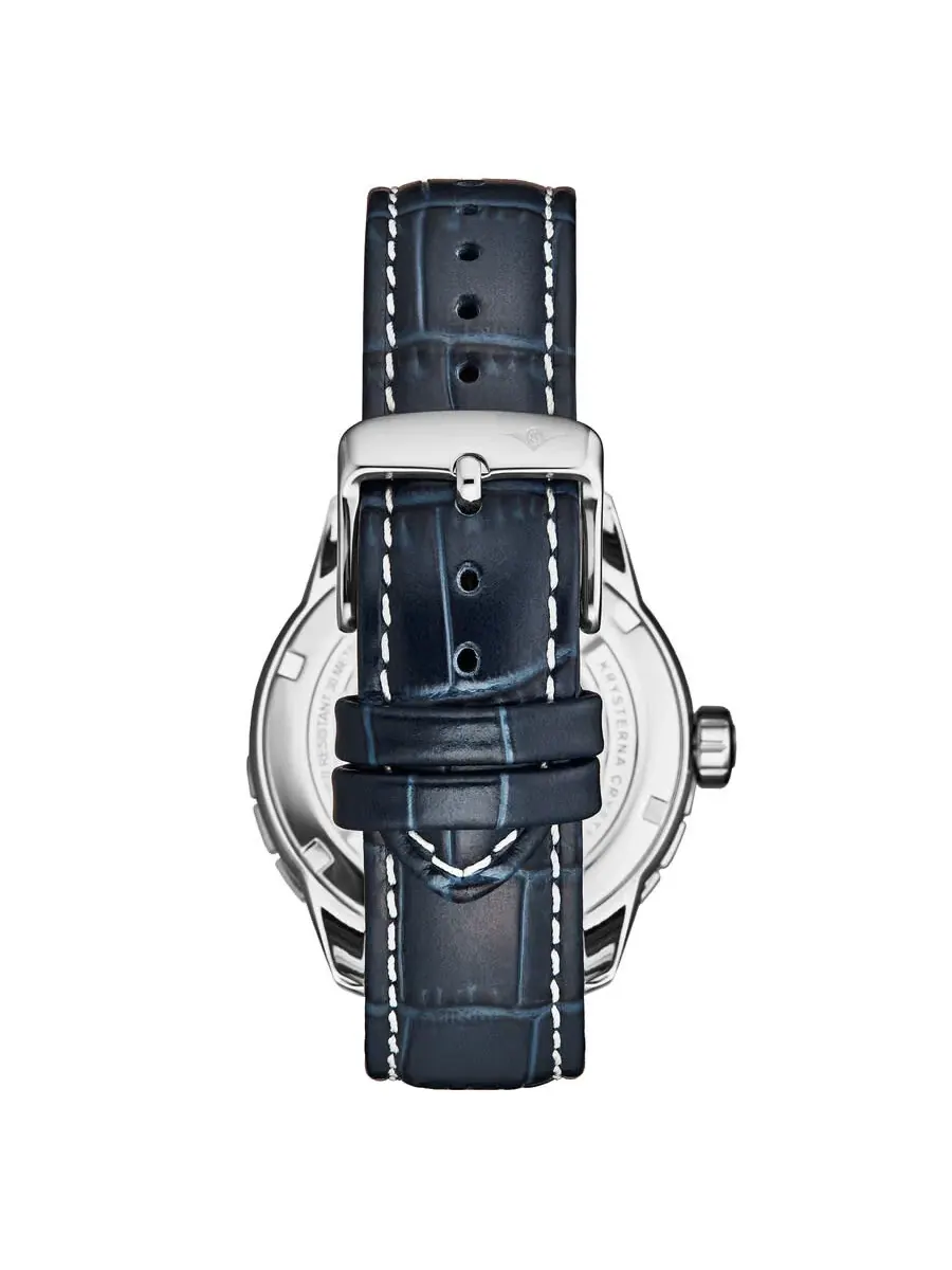 Мужские часы Stuhrling Original Monaco Quartz с черным циферблатом M18227 — изображение 2 из 2, оттенок серебряный