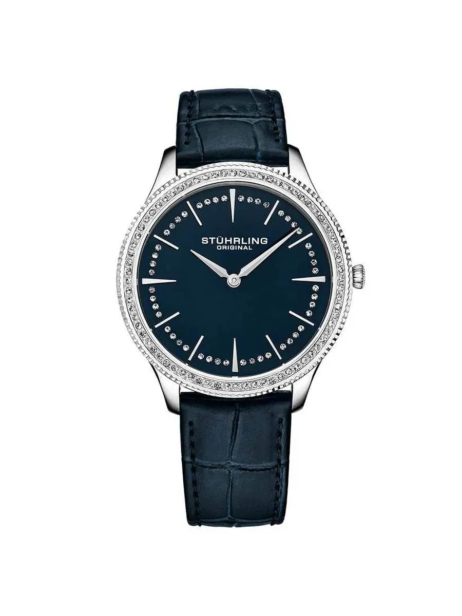 Женские часы Stuhrling Original Symphony с синим циферблатом M15883