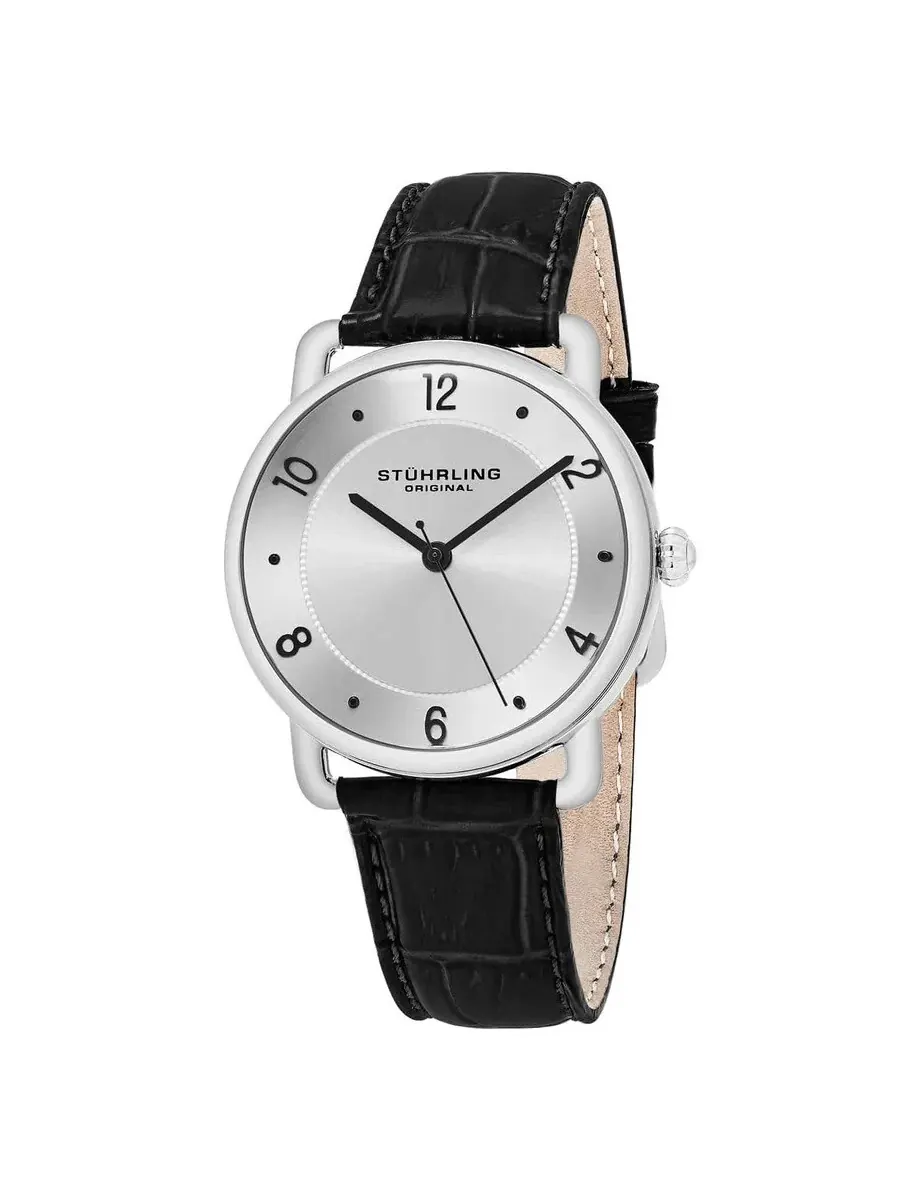 Мужские часы Stuhrling Original Symphony с серебристым циферблатом M15475