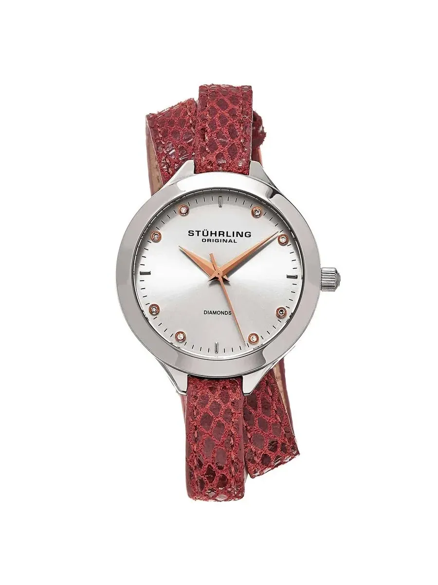 Женские часы Stuhrling Original Vogue с серебристым циферблатом M15355