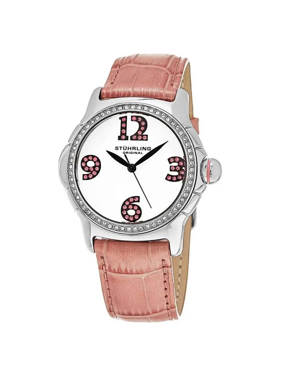 Женские часы Stuhrling Original Vogue с белым циферблатом, модель M15344