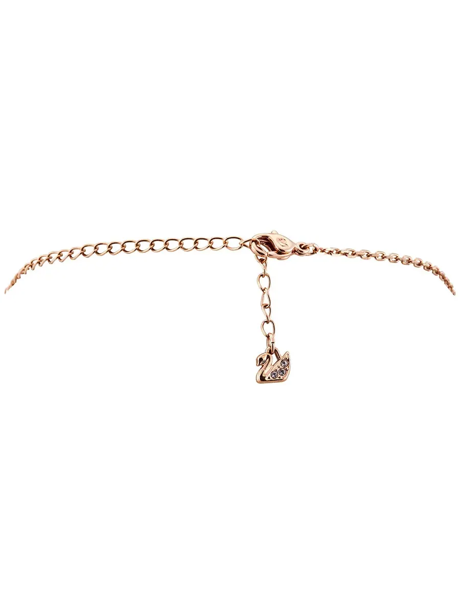 Ожерелье для женщин коллекции Swarovski Americas с розовым золотым покрытием — изображение 3 из 3, оттенок белый