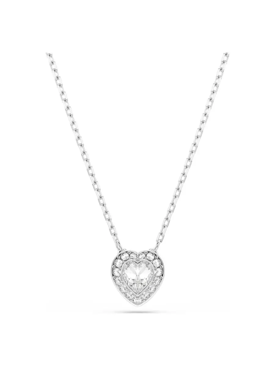 Набор ожерелья и серег Swarovski Ariana Grande x Swarovski Heart — изображение 3 из 4, оттенок белый