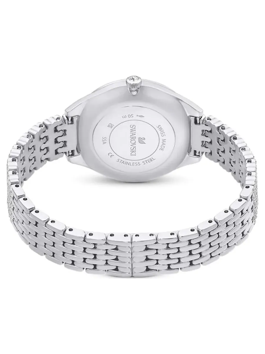 Женские часы Swarovski Attract с кварцевым механизмом, серебристым циферблатом, модель 5644062 — изображение 3 из 3