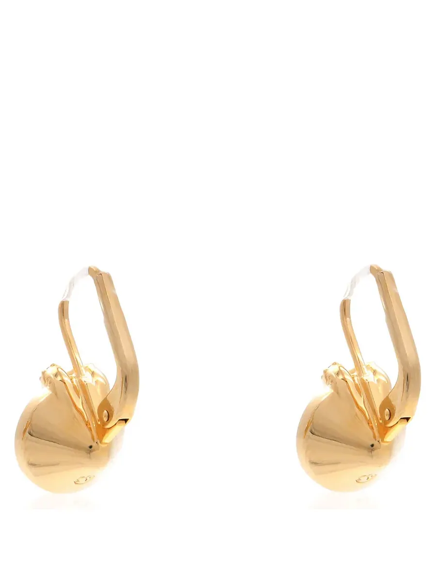 Серьги-подвески Swarovski Bella с позолотой V-образной формы — изображение 3 из 3, оттенок зеленый