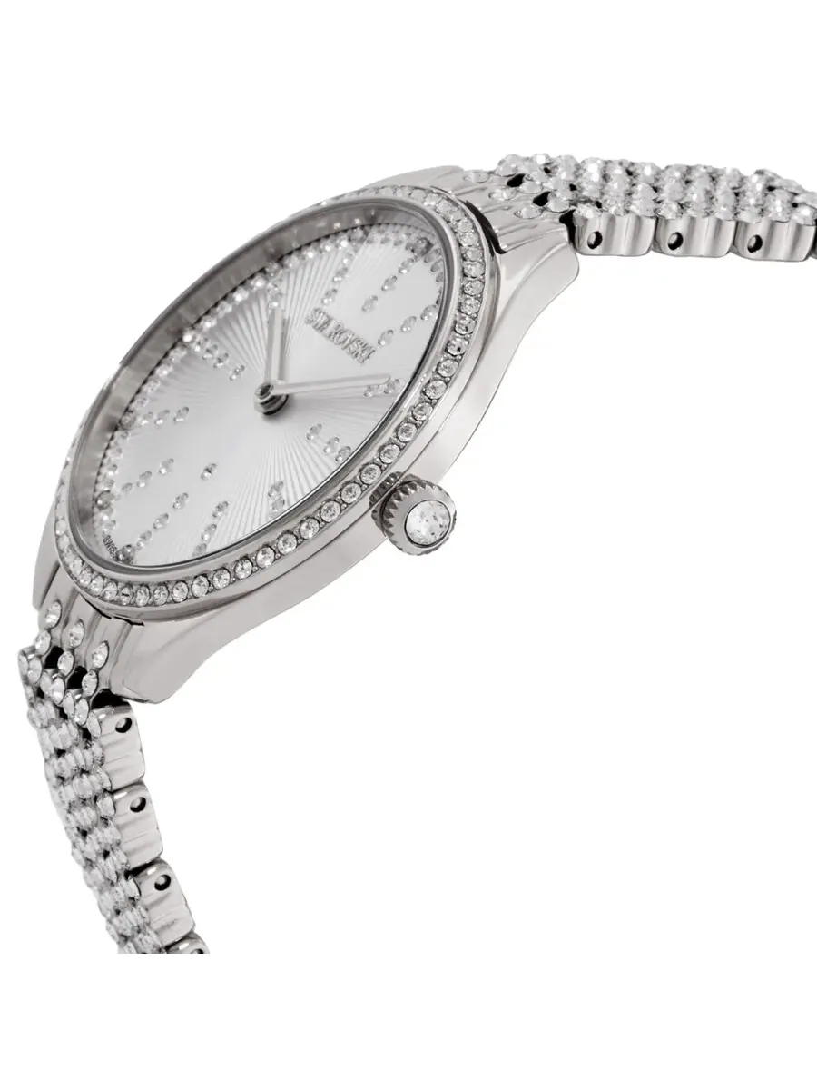 Женские кварцевые часы Swarovski Attract с серебряным циферблатом, модель 5742479 — изображение 2 из 3, оттенок серебряный
