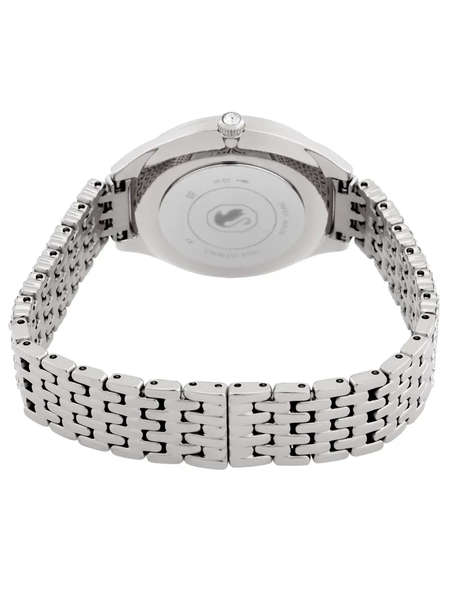 Женские кварцевые часы Swarovski Attract с серебряным циферблатом, модель 5742479 — изображение 3 из 3, оттенок серебряный