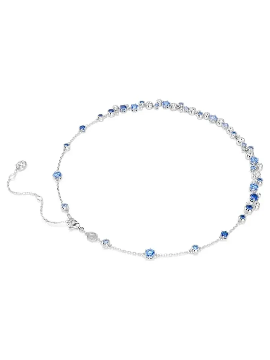 Ожерелье Swarovski Constella с кристаллами, покрытое родием