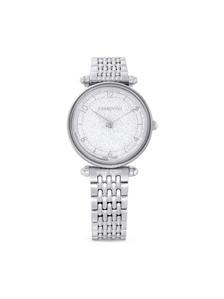 Женские кварцевые часы Swarovski Crystalline Wonder с серебристым циферблатом, артикул 5656929
