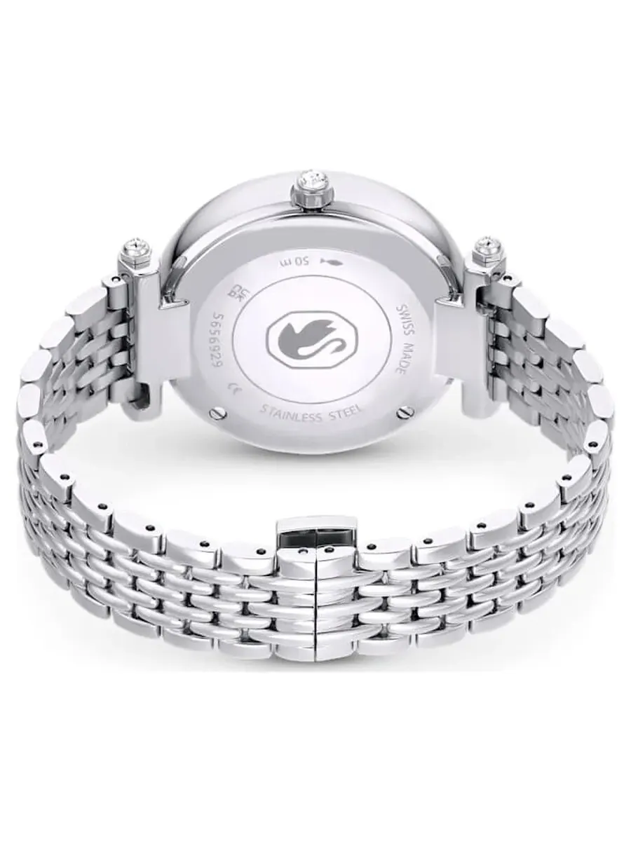 Женские кварцевые часы Swarovski Crystalline Wonder с серебристым циферблатом, артикул 5656929 — изображение 3 из 3