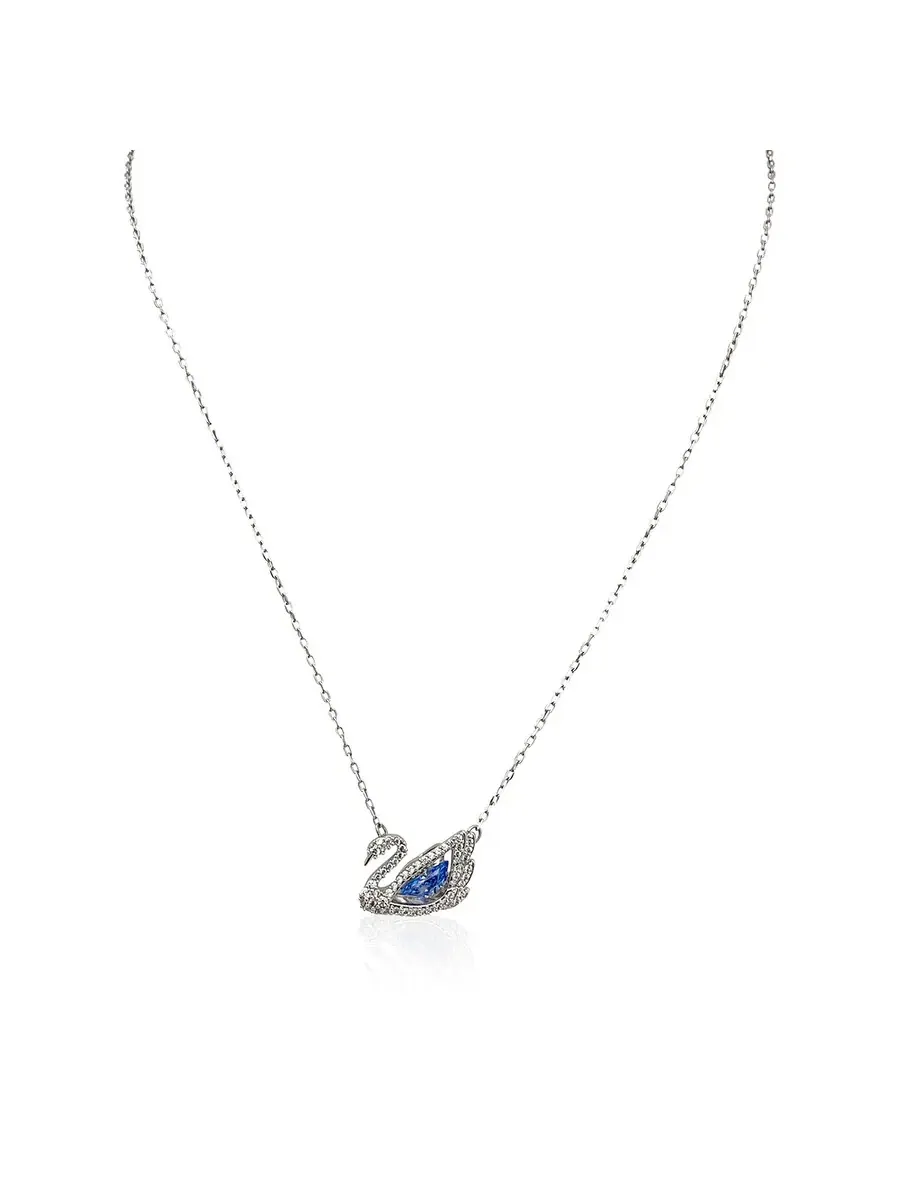 Ожерелье Swarovski с танцующим лебедем