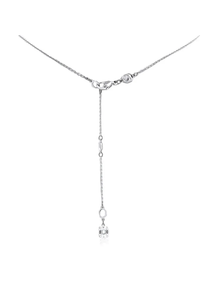 Кулон Swarovski Hyperbola L, родиевое покрытие, блестящий белый цвет — изображение 4 из 4