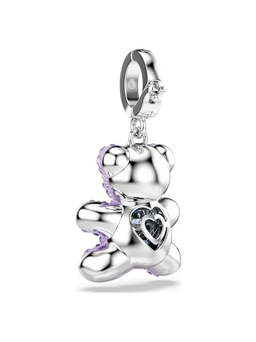Сваровски Idyllia Кристальный подвеска-медвежонок Swarovski — изображение 2 из 2, оттенок фиолетовый