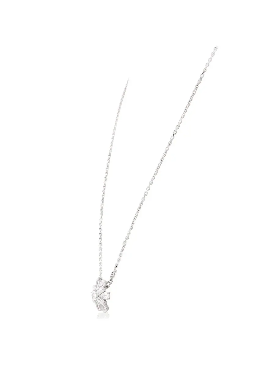 Набор кристаллов Swarovski Idyllia E, 2 шт, родиевое покрытие, блестящий белый цвет — изображение 3 из 7