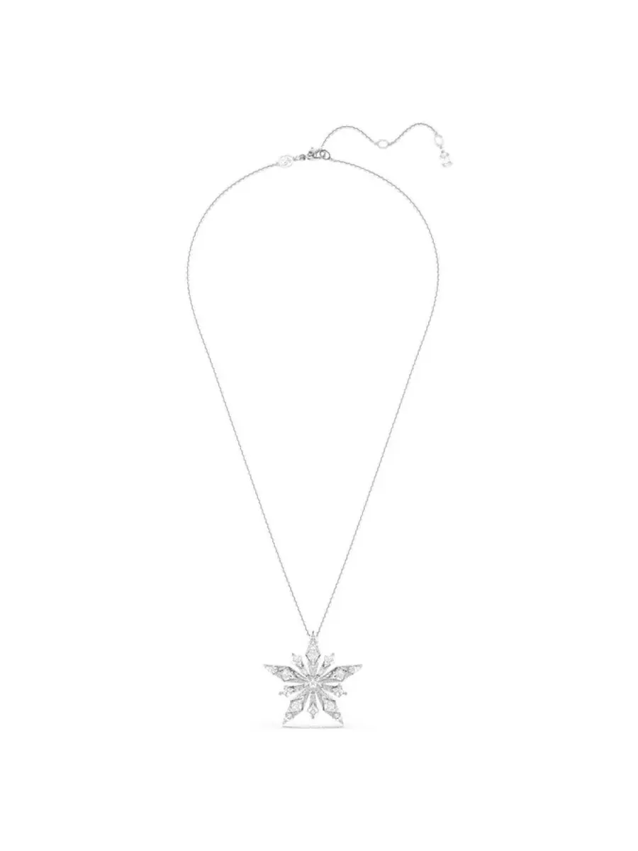 Кулон-ожерелье Swarovski Idyllia Star — изображение 2 из 2, оттенок белый