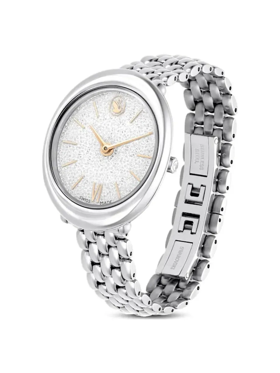 Женские часы Swarovski Imber Quartz с кристаллическим циферблатом 5717590 — изображение 2 из 3, оттенок серебряный