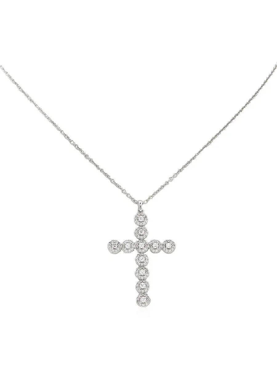 Ожерелье с подвеской-крестом Swarovski Insigne